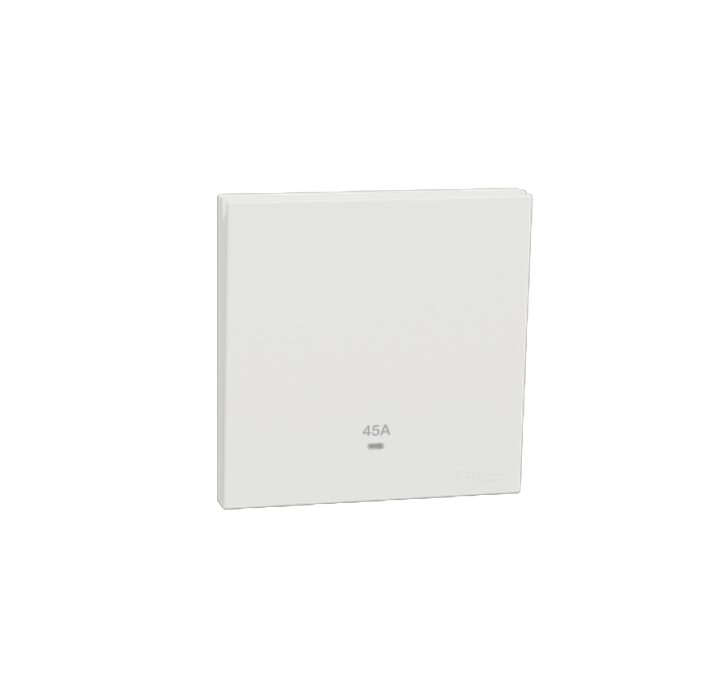 AvatarOn C - 45A 1 Gang Double Pole Switch with LED (White)